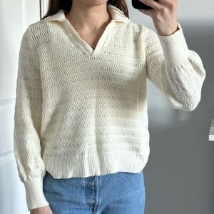 Rachel Zoe Cream Sweater